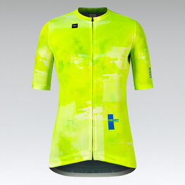 GOBIK Cycling short sleeve jersey - STARK - yellow