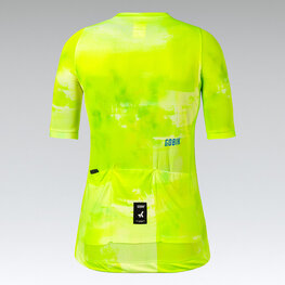 GOBIK Cycling short sleeve jersey - STARK - yellow