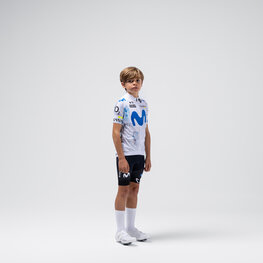GOBIK Cycling short sleeve jersey - ROCKET MOVISTAR TEAM 26 - white