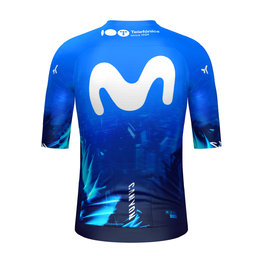 GOBIK Cycling short sleeve jersey - INFINITY MOVISTAR TEAM 2024 - blue/white