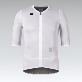 GOBIK Cycling short sleeve jersey - CARRERA 3.0 - white