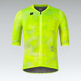 GOBIK Cycling short sleeve jersey - CARRERA 3.0 - yellow