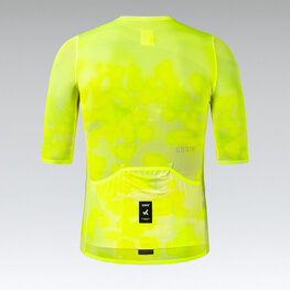 GOBIK Cycling short sleeve jersey - CARRERA 3.0 - yellow