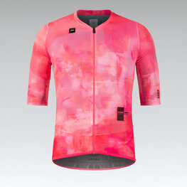 GOBIK Cycling short sleeve jersey - CARRERA 3.0 - pink