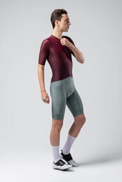 GOBIK Cycling short sleeve jersey - ATTITUDE 2.0 - bordeaux