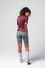 GOBIK Cycling short sleeve jersey - ATTITUDE 2.0 - bordeaux