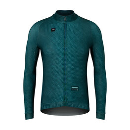 GOBIK Cycling winter long sleeve jersey - HYDER - green