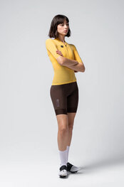 GOBIK Cycling short sleeve jersey - PHANTOM - yellow