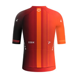 GOBIK Cycling short sleeve jersey - REACTIVE INEOS GRENADIERS 2024 - red/orange