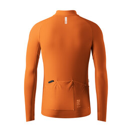 GOBIK Cycling winter long sleeve jersey - PACER SOLID 2.0 - orange