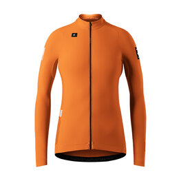 GOBIK Cycling winter long sleeve jersey - PACER SOLID 2.0 - orange