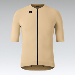 GOBIK Cycling short sleeve jersey - CX SOLID - yellow