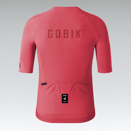 GOBIK Cycling short sleeve jersey - CX SOLID - red