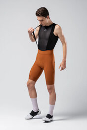 GOBIK Cycling bib shorts - MATT 2.0 - brown