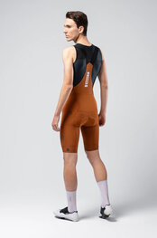 GOBIK Cycling bib shorts - MATT 2.0 - brown