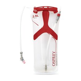 OSPREY reservoir - HYDRAULICS LT 2.5L RESERVOIR II - transparent/red