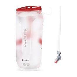 OSPREY reservoir - HYDRAULICS LT 1.5L RESERVOIR II - transparent/red