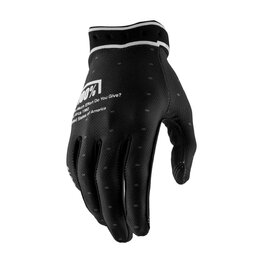 100% SPEEDLAB Cycling long-finger gloves - RIDEFIT - black