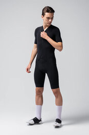 GOBIK Cycling skinsuit - BROOKLYN SOLID - black