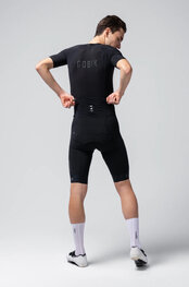 GOBIK Cycling skinsuit - BROOKLYN SOLID - black