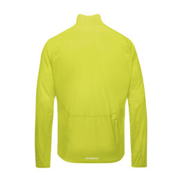 GORE Cycling windproof jacket - SPINSHIFT - yellow