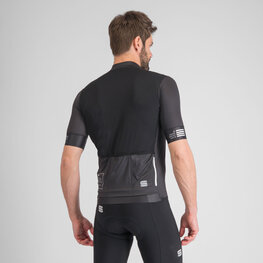 SPORTFUL Cycling short sleeve jersey - SRK - black