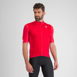 SPORTFUL Cycling short sleeve jersey - SRK - red