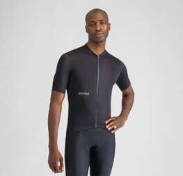 SPORTFUL Cycling short sleeve jersey - CLASSIC - black