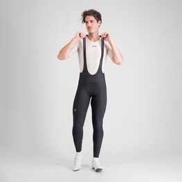SPORTFUL Cycling long bib trousers - PULSE BIBTIGHT - black