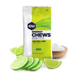 GU Cycling nutrition - ENERGY CHEWS 60 g SALTED LIME