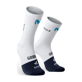 GOBIK Cyclingclassic socks - LIGHTWEIGHT 2.0 MOVISTAR TEAM 2024 - white