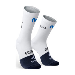 GOBIK Cyclingclassic socks - LIGHTWEIGHT 2.0 MOVISTAR TEAM 26 - white/black