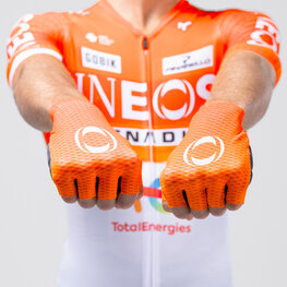 GOBIK Cycling fingerless gloves - VIPER - orange
