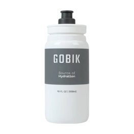 GOBIK Cycling water bottle - FLY - white