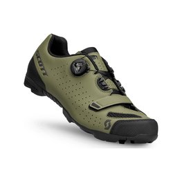SCOTT Cycling shoes - MTB COMP BOA - green/black