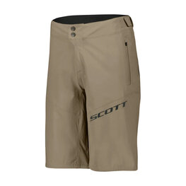 SCOTT Cycling shorts without bib - ENDURANCE - beige