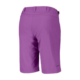 SCOTT Cycling shorts without bib - TRAIL FLOW W - purple