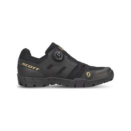 SCOTT Cycling shoes - SPORT CRUS-R W - black/gold