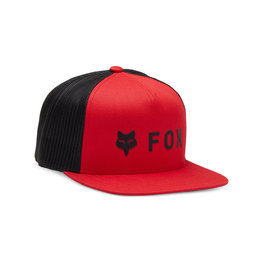 FOX Cycling hat - ABSOLUTE MESH SNAPBACK - red