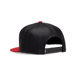 FOX Cycling hat - ABSOLUTE MESH SNAPBACK - red