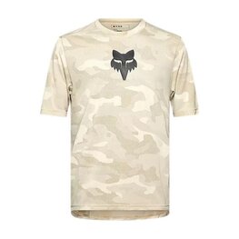 FOX Cycling short sleeve t-shirt - RANGER TRU DRI - beige