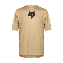 FOX Cycling short sleeve jersey - RANGER HEAD - brown