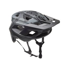FOX Cycling helmet - SPEEDFRAME CAMO - black/grey