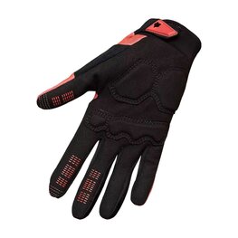 FOX Cycling long-finger gloves - W RANGER - black/pink