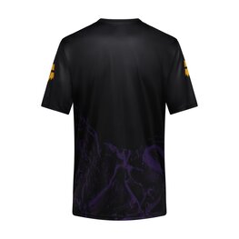 FOX Cycling short sleeve jersey - RANGER IMAGE PRINT SS - black/purple