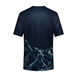 FOX Cycling short sleeve jersey - RANGER IMAGE PRINT SS - blue