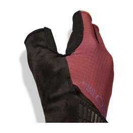 GIRO Cycling fingerless gloves - TESSA II GEL - bordeaux