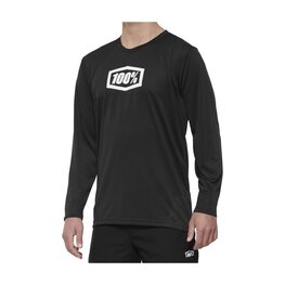 100% SPEEDLAB Cycling summer long sleeve jersey - RIDECAMP - black