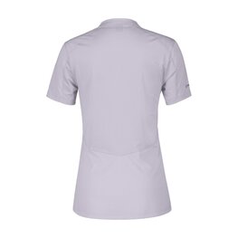 SCOTT Cycling short sleeve jersey - TRAIL FLOW ZIP SS W - purple