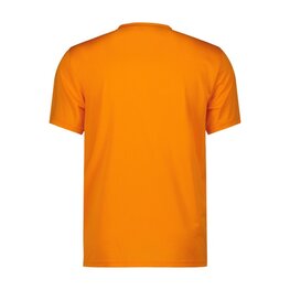 SCOTT Cycling short sleeve jersey - TRAIL FLOW ZIP W - orange